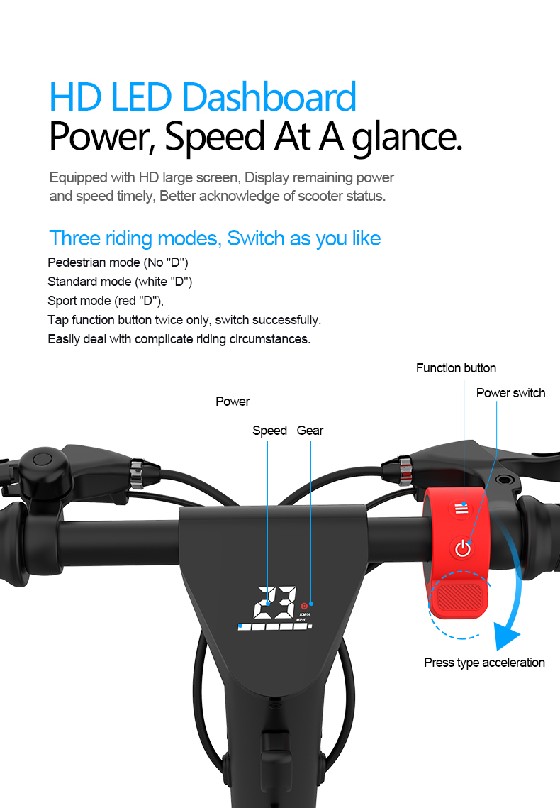 The Commuta Pro Max Electric Foldable Scooter - 75km Range and 40kmh Max Speed.  - ships from Germany