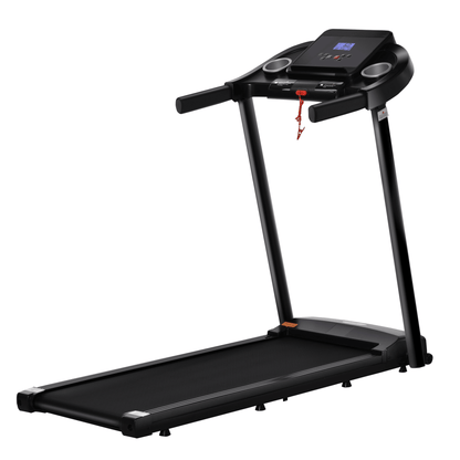 HOMCOM 1.5HP Treadmill, 12km/h Electric 1.5HP Motorised Running Machine, w/ 12 Programs, LED Display, for Home Gym Indoor Fitness