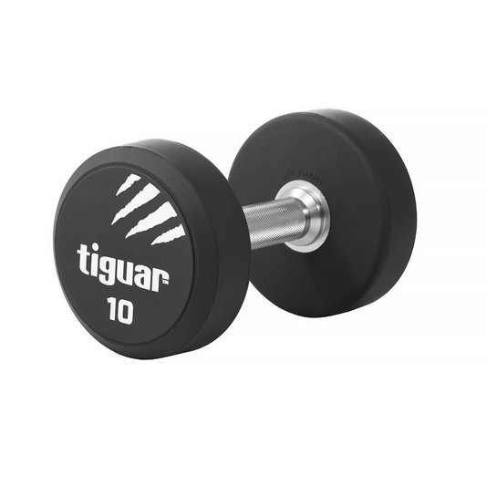 Tiguar PU Dumbbell 10 kg - Durable and Secure Training Equipment