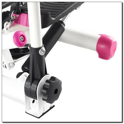 Stepper with movable arms and HMS S3085 links pink-white