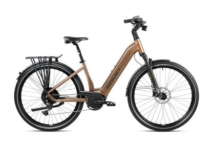 Romet E-MODECO URB 2.0 Brown-Black: Versatile E-City/E-Trekking Bike