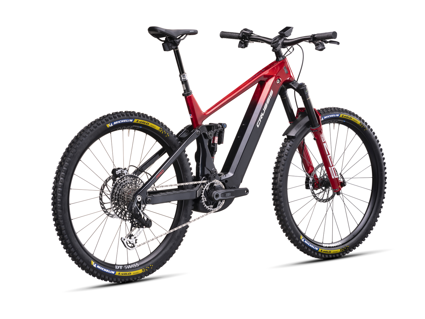 Crussis e-RACE PRO All-Suspension Mountain E-Bike | BOSCH Performance, 180 km (120 Miles) Range, Carbon Frame