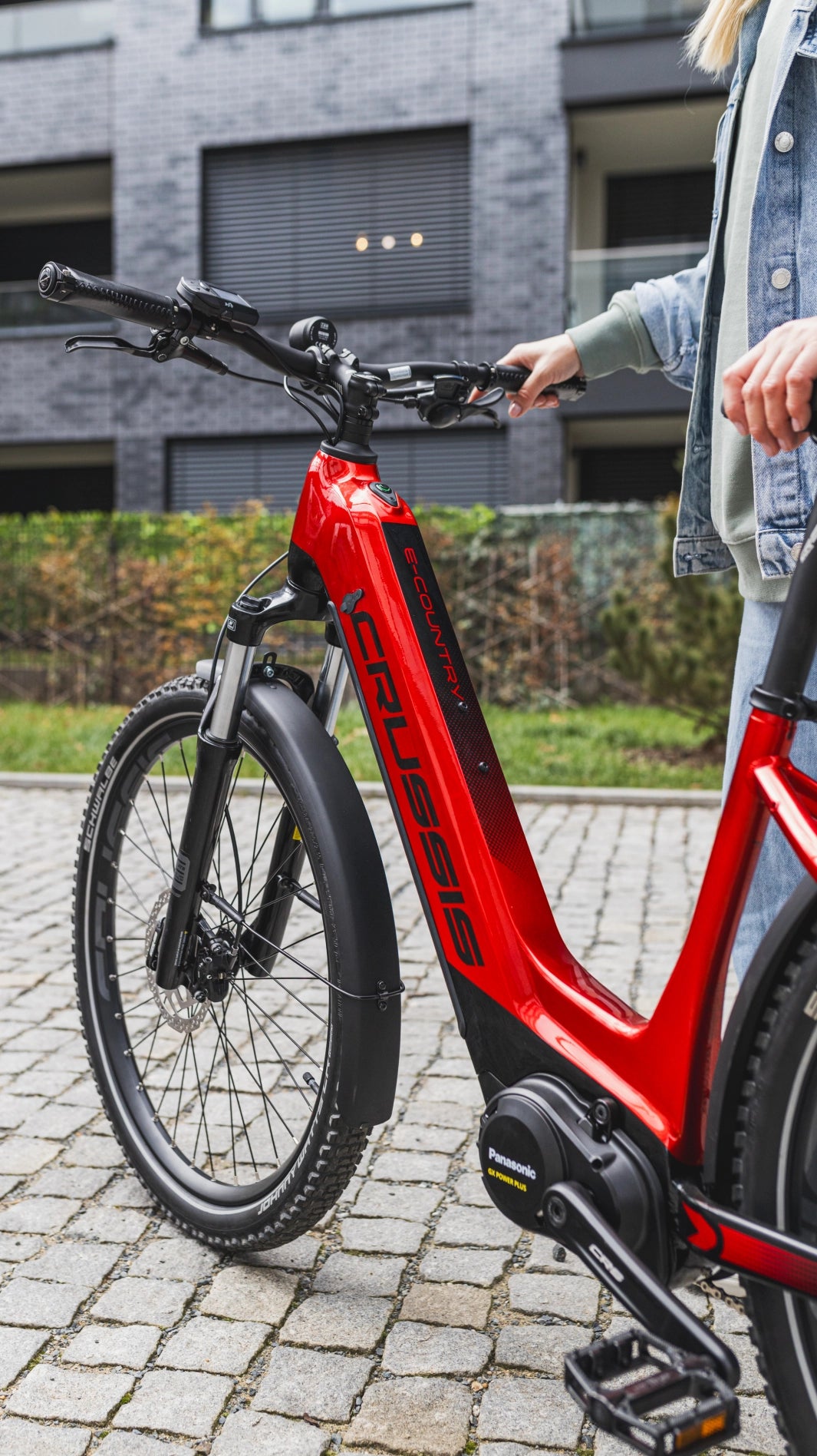 Crussis-e-Country 7.10-(522 Wh) Electric-Bike - City E-Bike with 522 Wh Electric-Bike Capacity